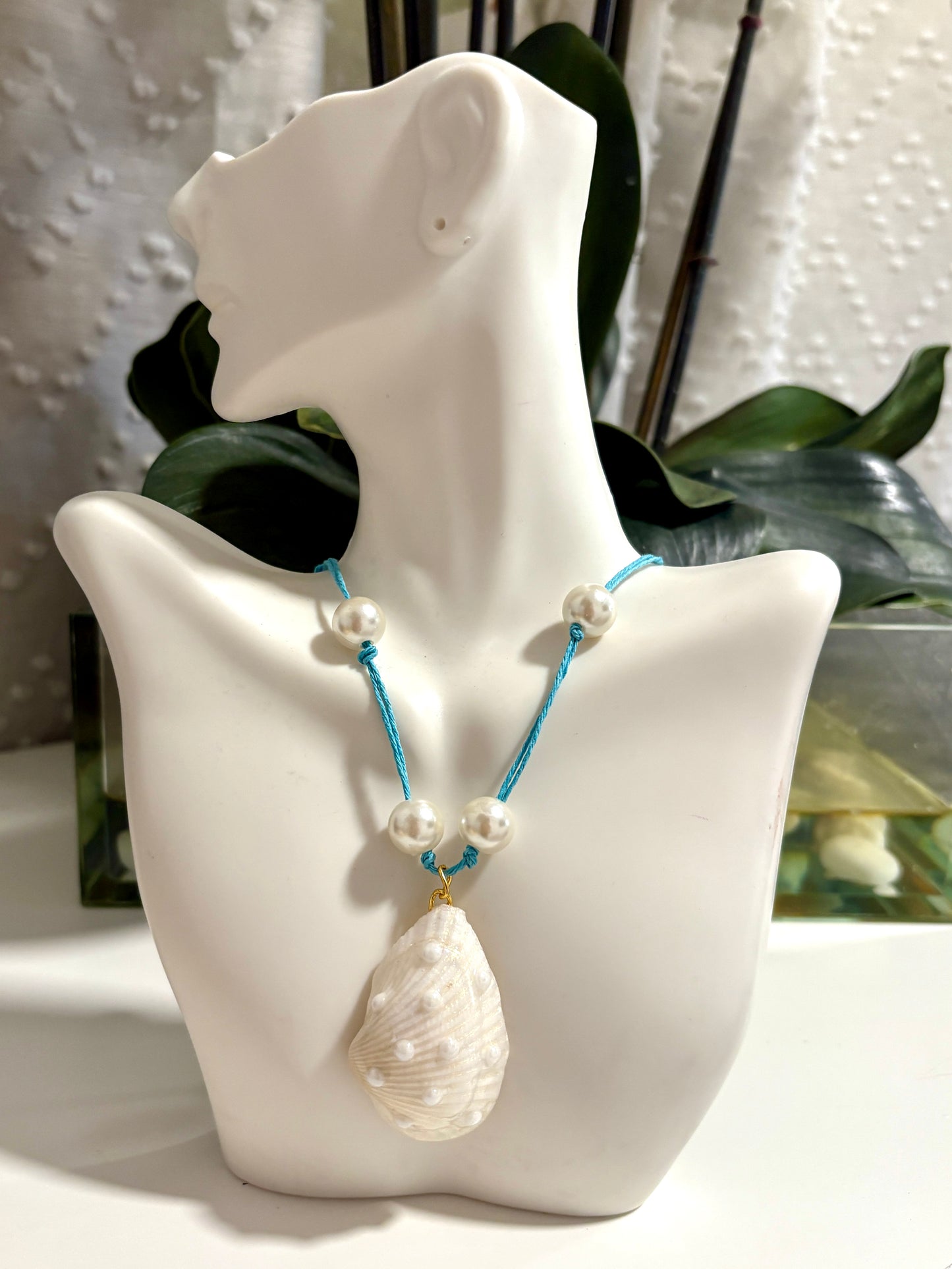 Pearl and Shell Necklace