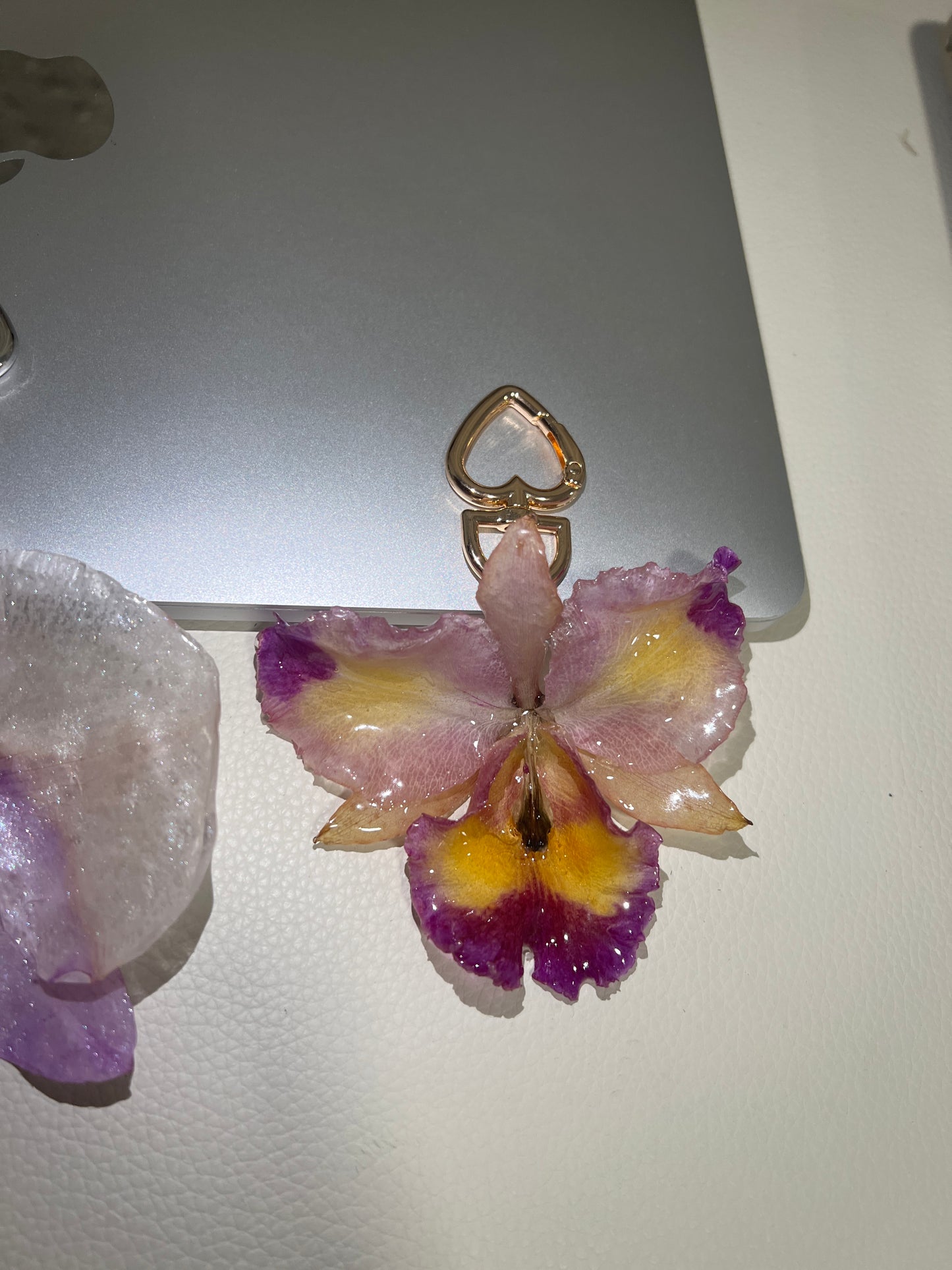 Handbag accessories & Spring Orchid
