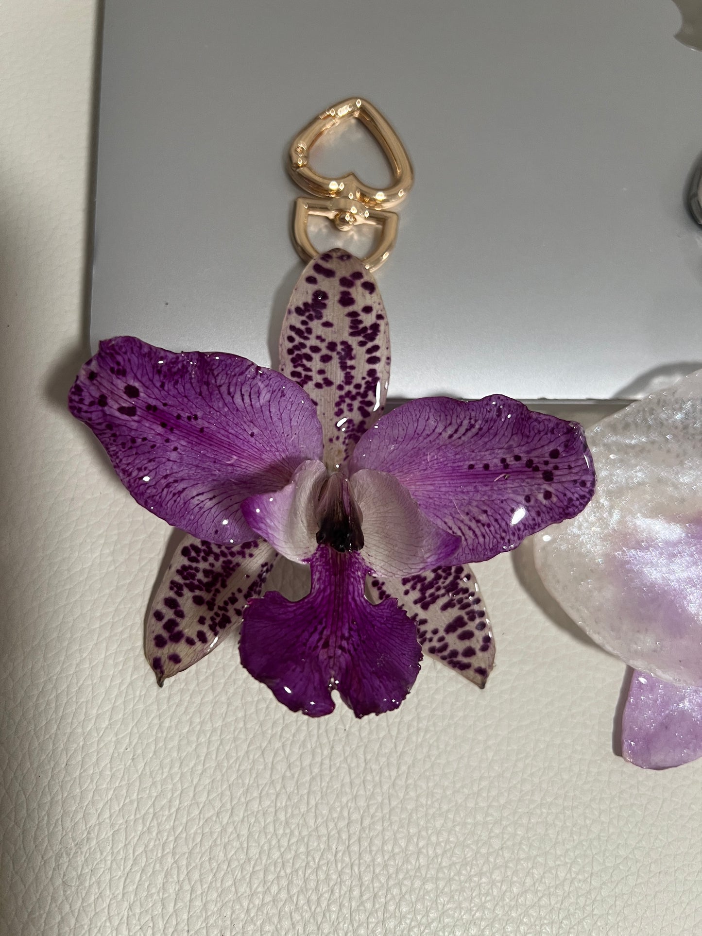 Handbag accessories & Leopard Orchid