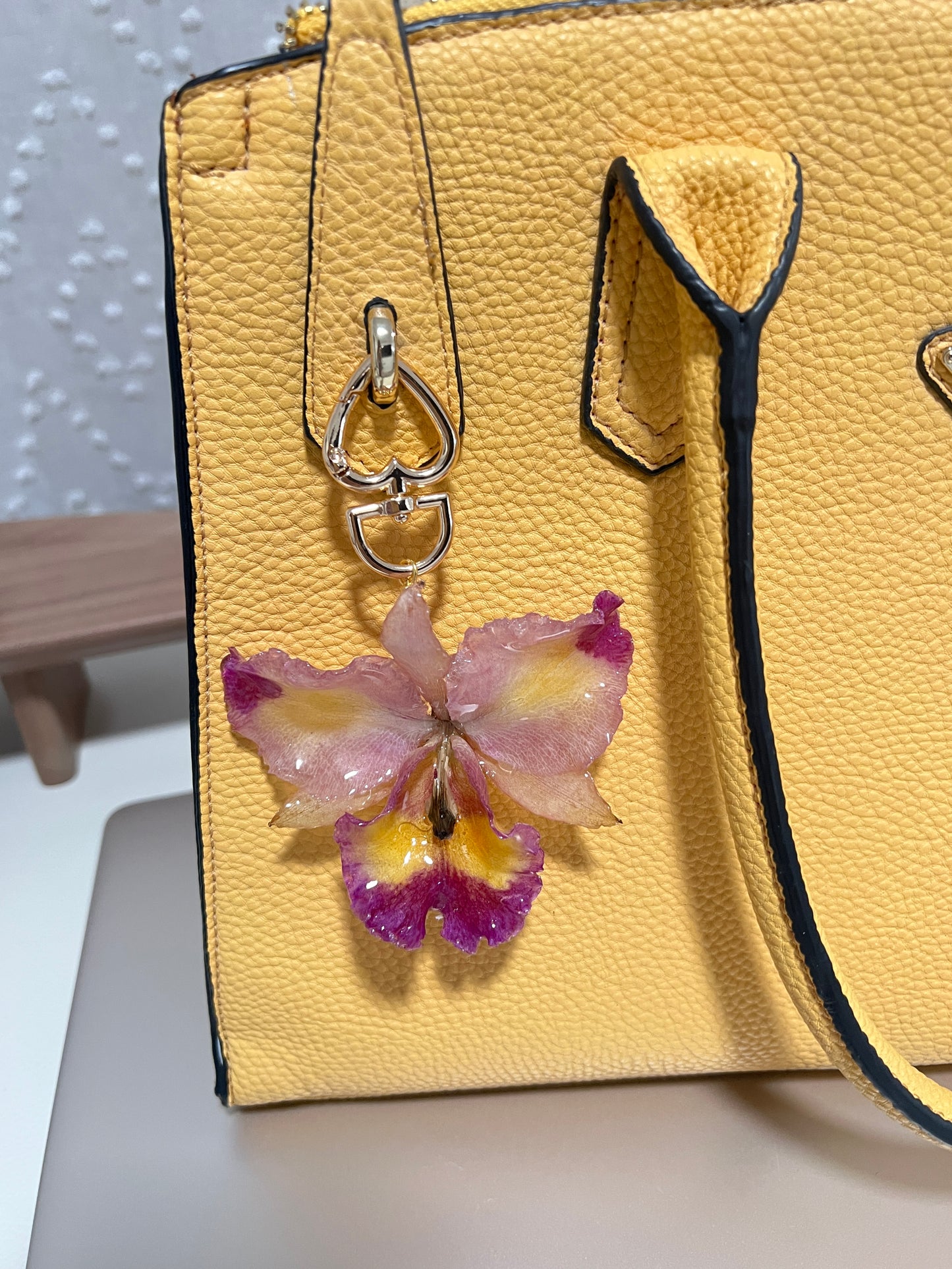 Handbag accessories & Spring Orchid