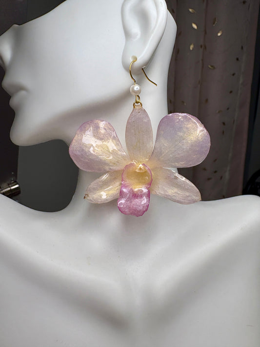 Orchid Earrings